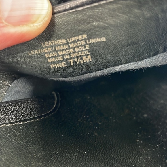 Nurture Black Clogs/Mules with Silver Ring Accents - Picture 9 of 11